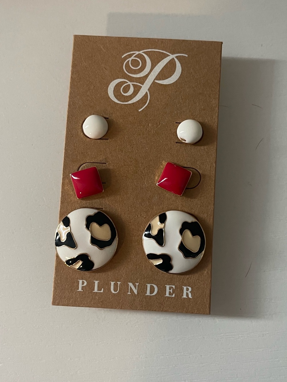 Plunder 3-Pair Earring Set